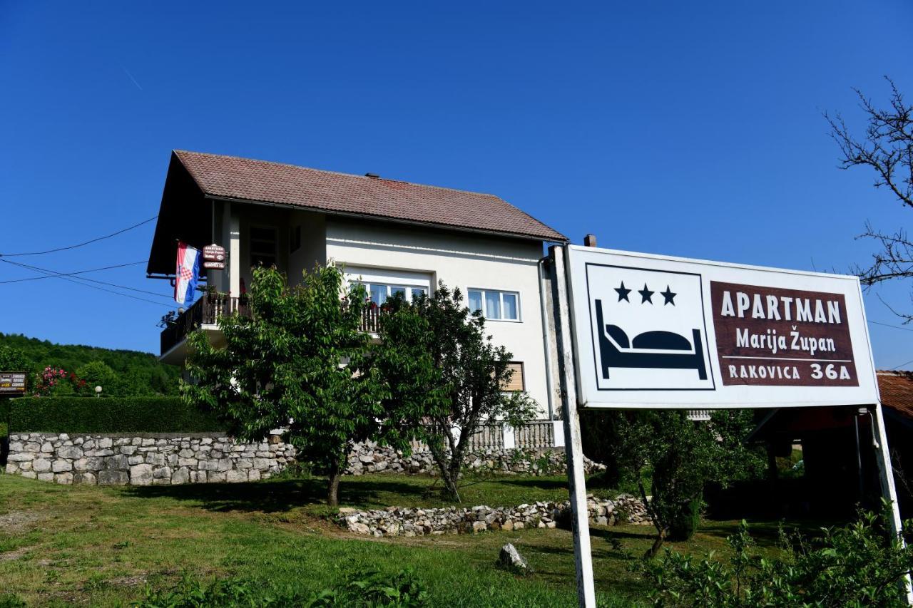 Apartment Marija Zupan Rakovica Luaran gambar