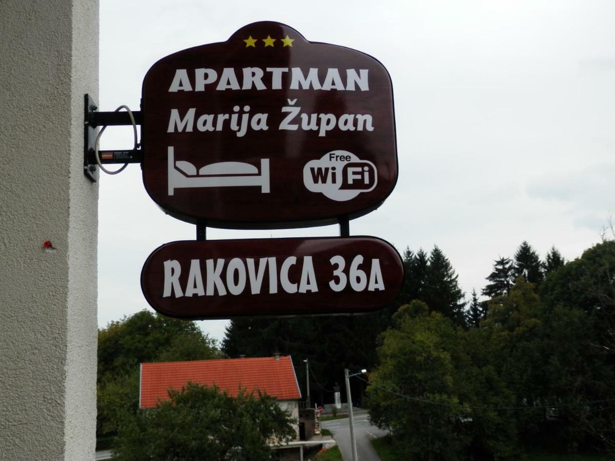 Apartment Marija Zupan Rakovica Luaran gambar